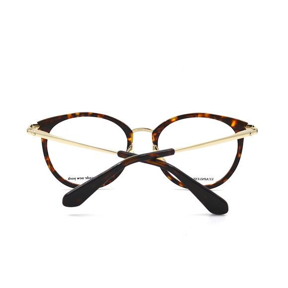 NEW KATE SPADE ELIANA/G GOLD/HAVANA AUTHENTIC EYEGLASSES FRAME - Picture 7 of 8